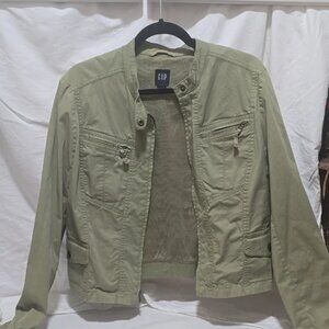 GAP Women's Olive Utility Jacket